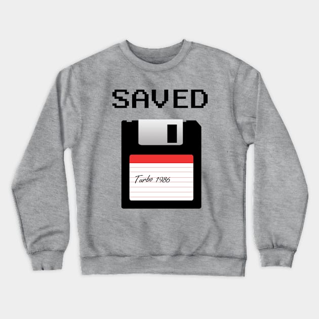 Saved Crewneck Sweatshirt by BennyBruise